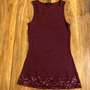 Maroon Express Tank